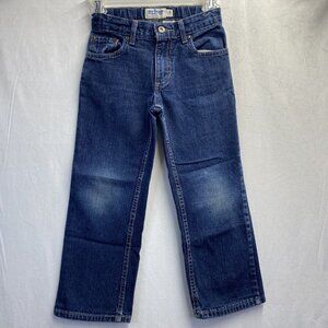 Urban Pipeline Straight Leg Adjustable Waist Denim Jeans Boys Sz 8 Blue Used
